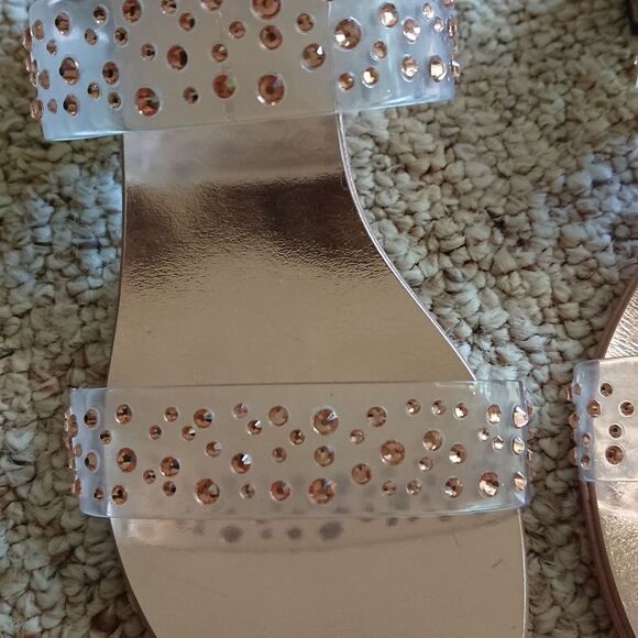 GIUSEPPE ZANOTTI Vinilie crystal-embellished PVC mules size 37 - Picture 5 of 10
